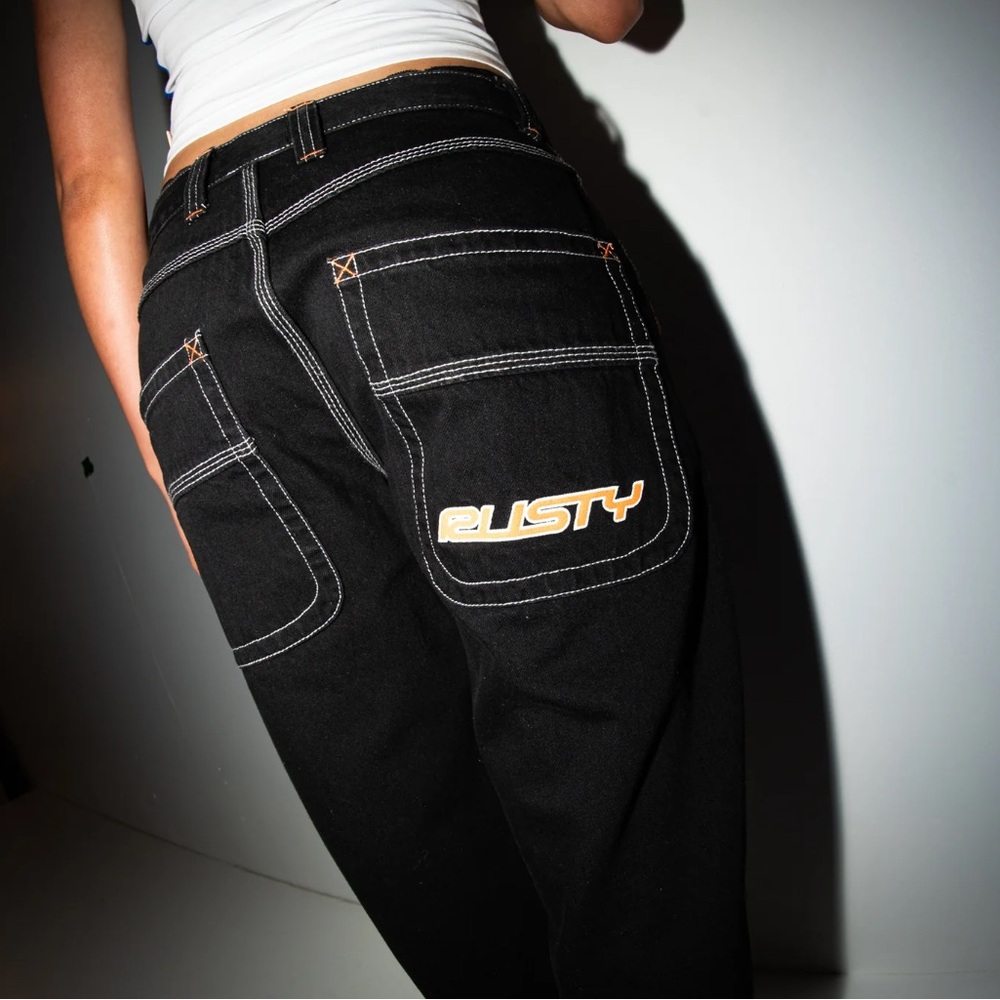 RUSTY - Flip Mommy Low Rise Wide Leg Denim Pant - **SEE DESCRIPTION**